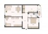 Großzügige, familienfreundliche 3-Zimmer-Wohnung - Grundriss